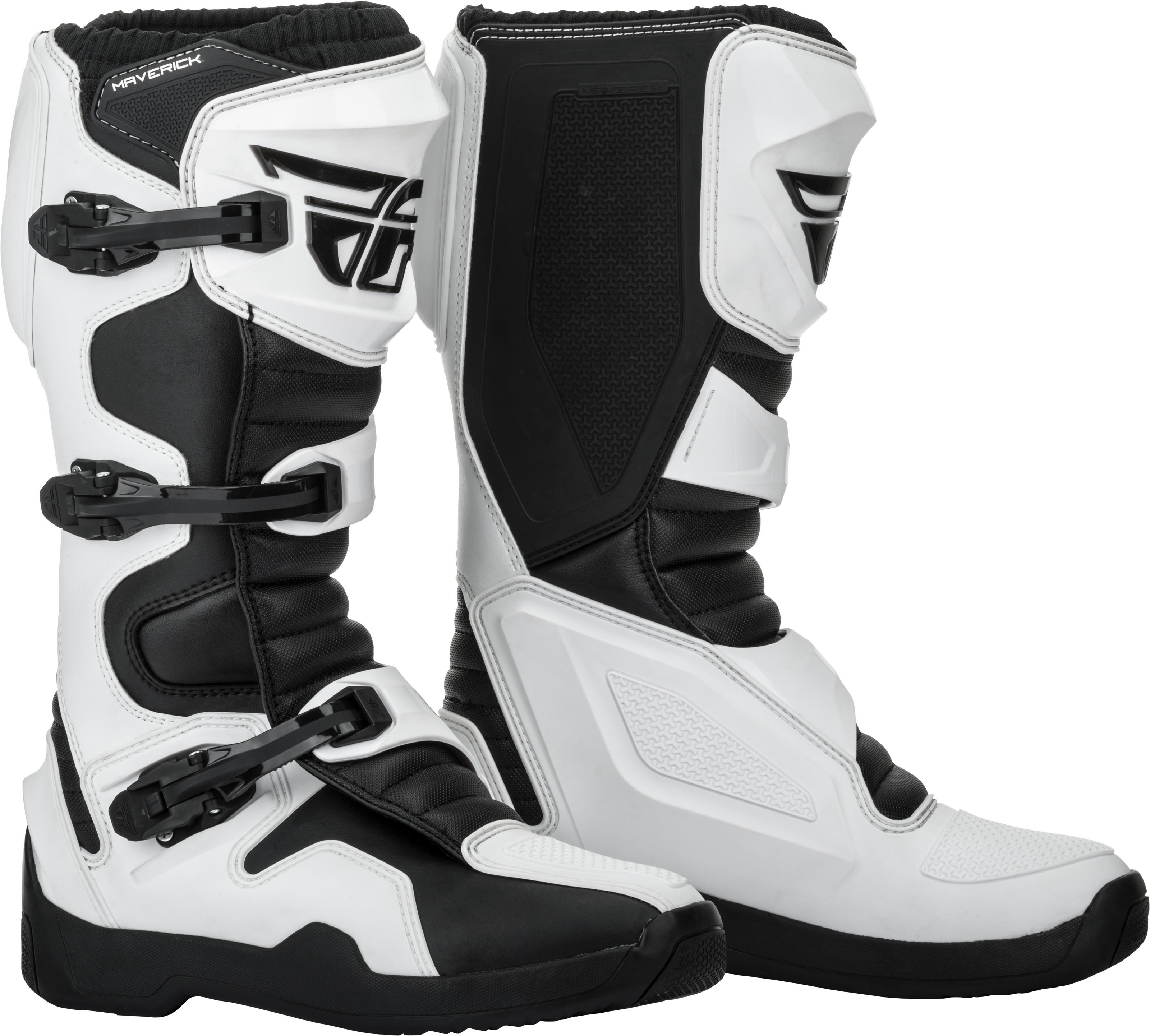 Maverick Boots White/Black US 08 - Click Image to Close