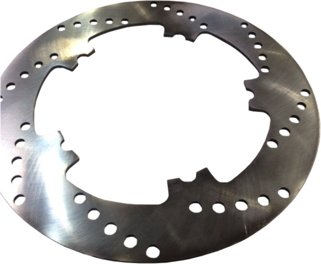 Directional Left Side Brake Rotor - For 02-05 Harley VRSCA V-Rod - Click Image to Close