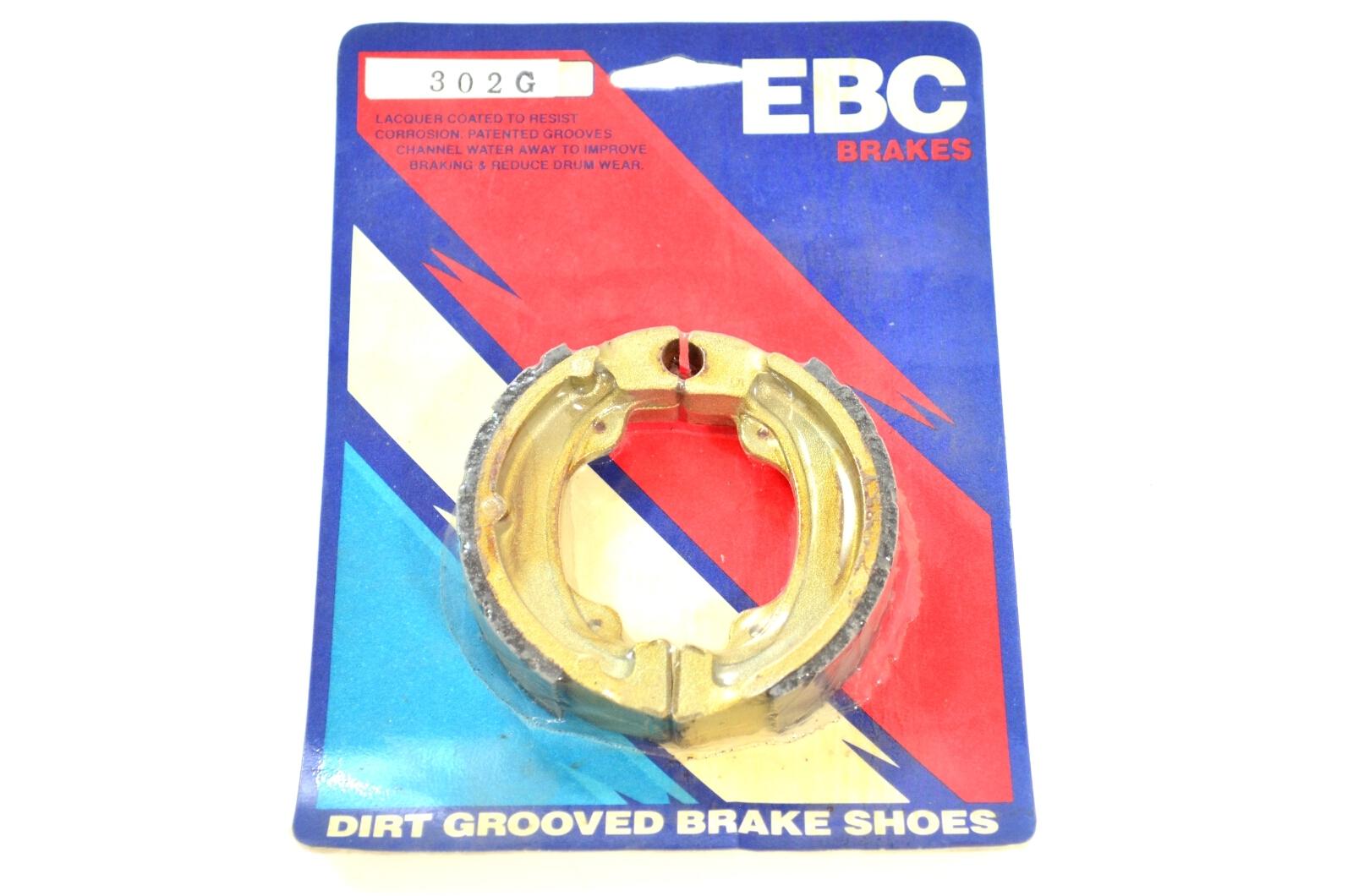 Grooved Organic Brake Shoes - Honda 50 Kymco Capagno - Click Image to Close