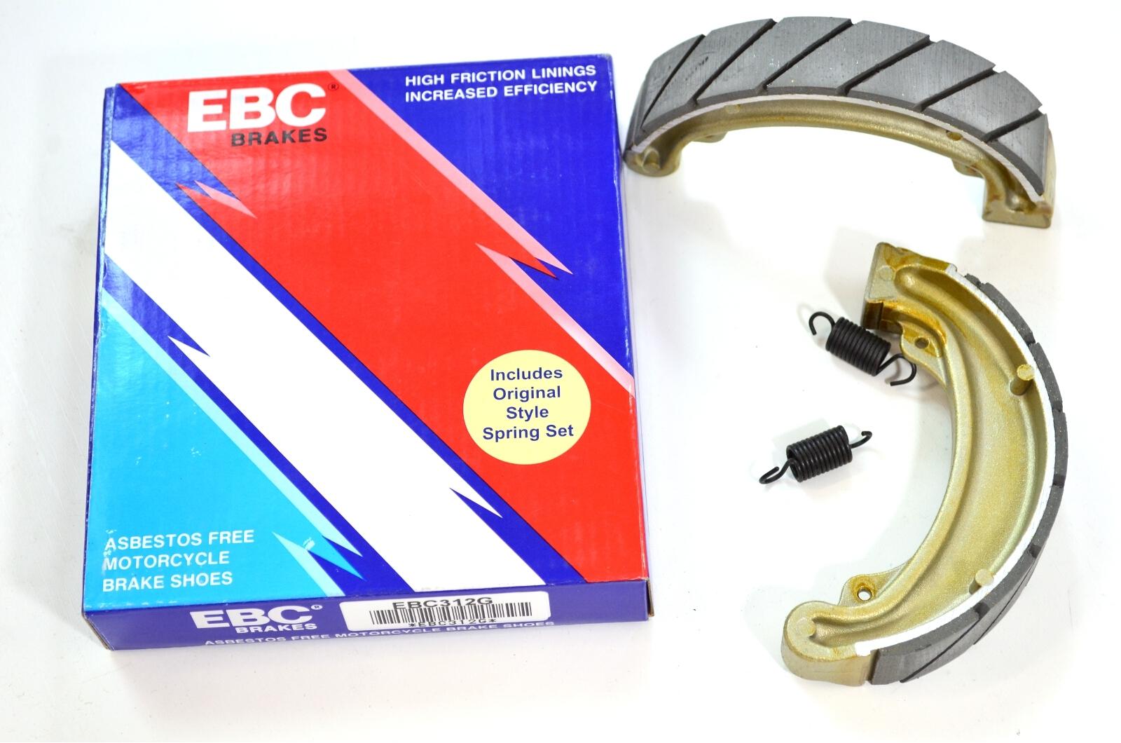 Grooved Organic Brake Shoes - Click Image to Close