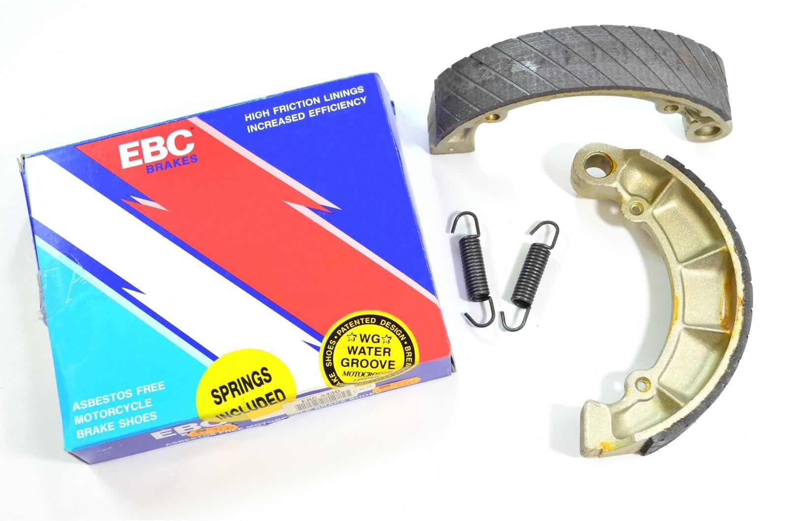 Grooved Organic Brake Shoes - Honda Foreman Rubicon Shadow - Click Image to Close