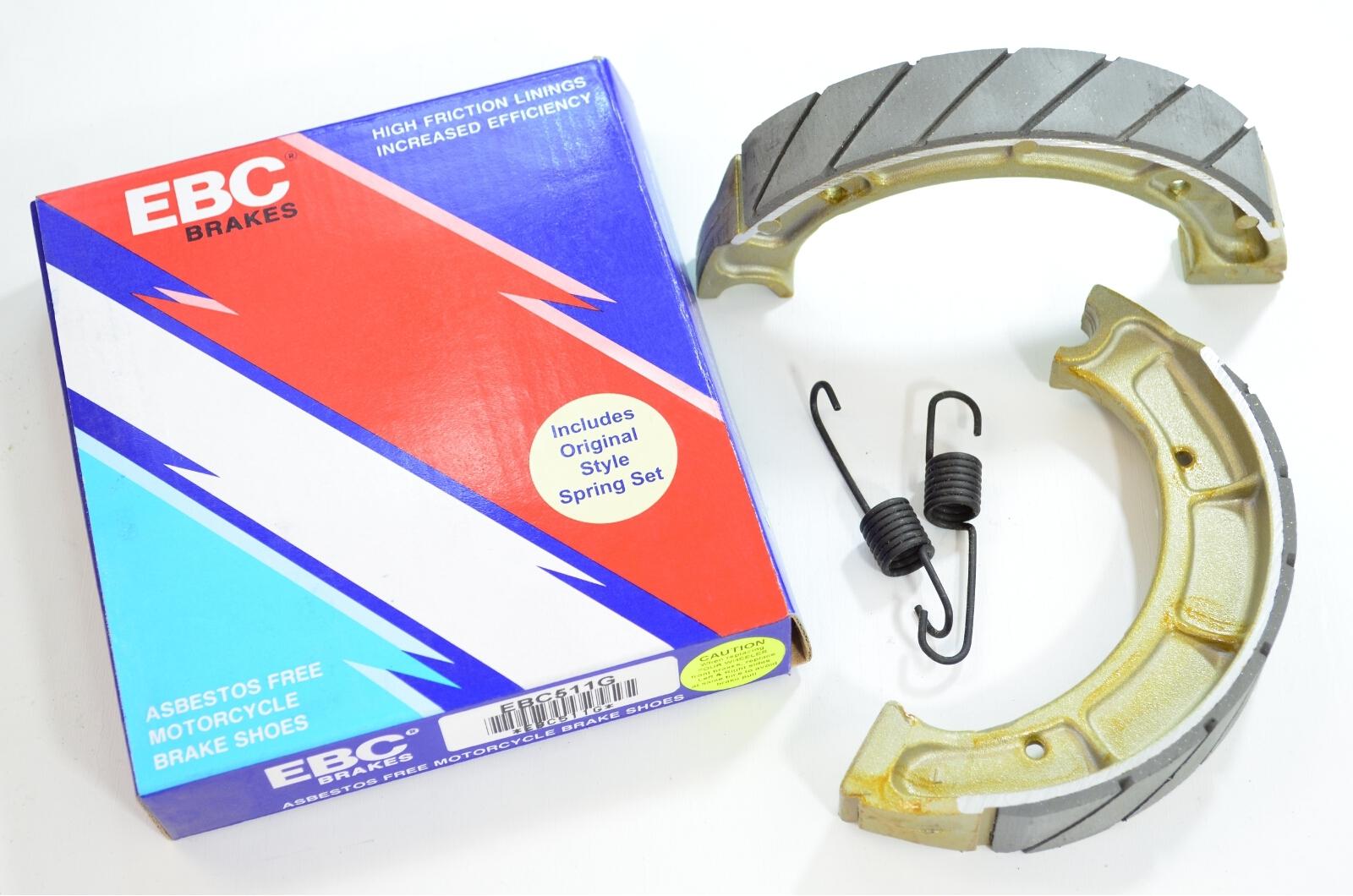 Grooved Organic Brake Shoes - Click Image to Close