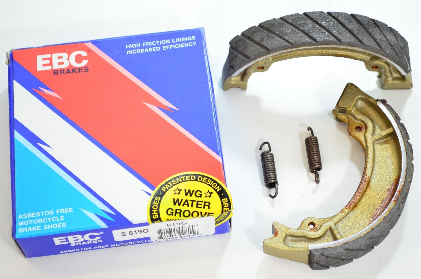 Grooved Organic Brake Shoes - Click Image to Close