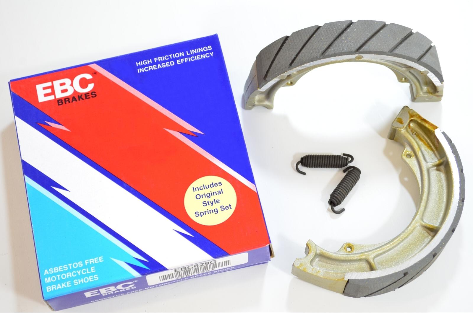 Grooved Organic Brake Shoes - For 87-97 LT4WD / LTF250 88-01 2x4 & 99-02 4x4 - Click Image to Close