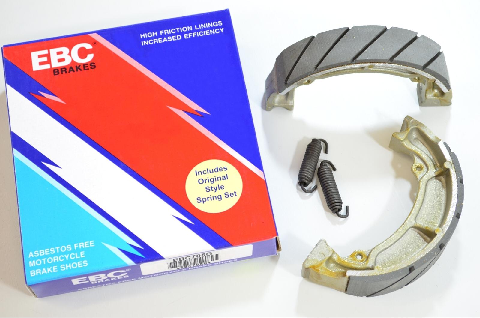 Grooved Organic Brake Shoes - Click Image to Close