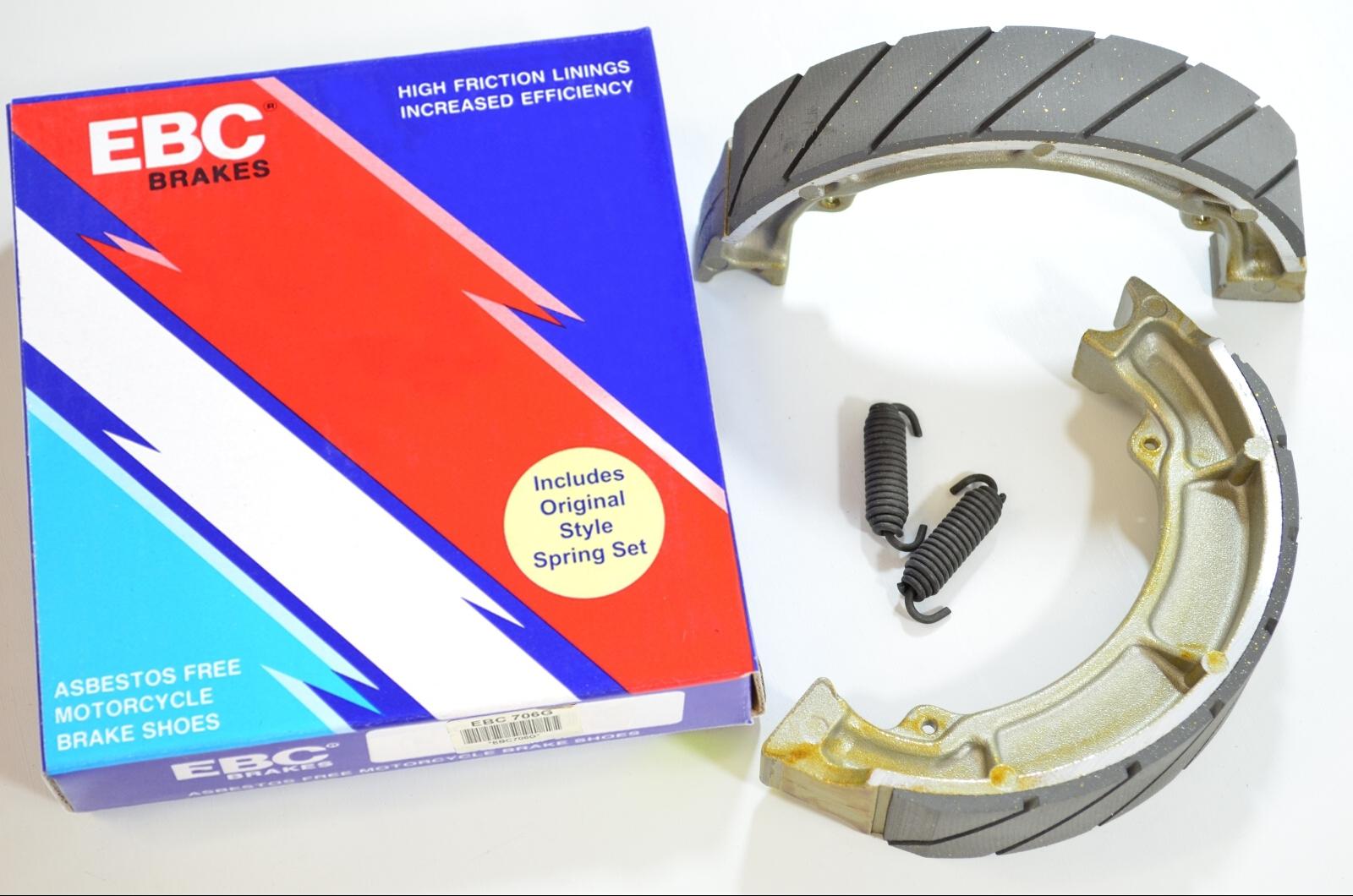 Grooved Organic Brake Shoes - Click Image to Close