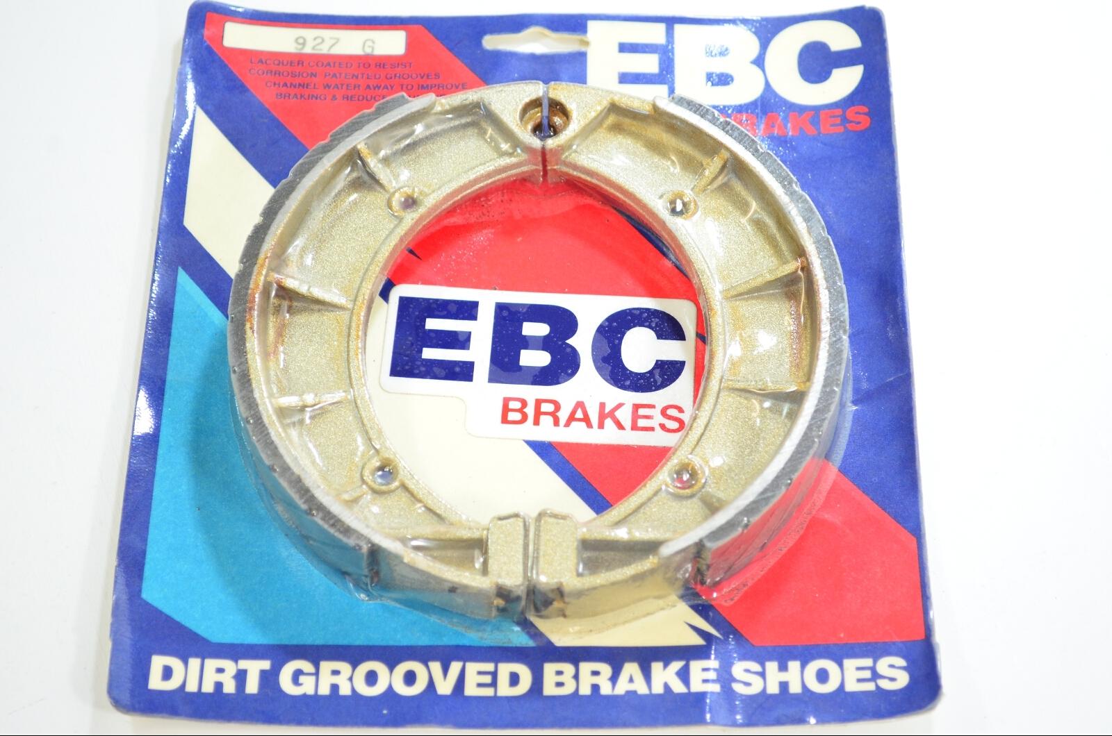 Grooved Organic Brake Shoes - 160 x 25 mm - Click Image to Close