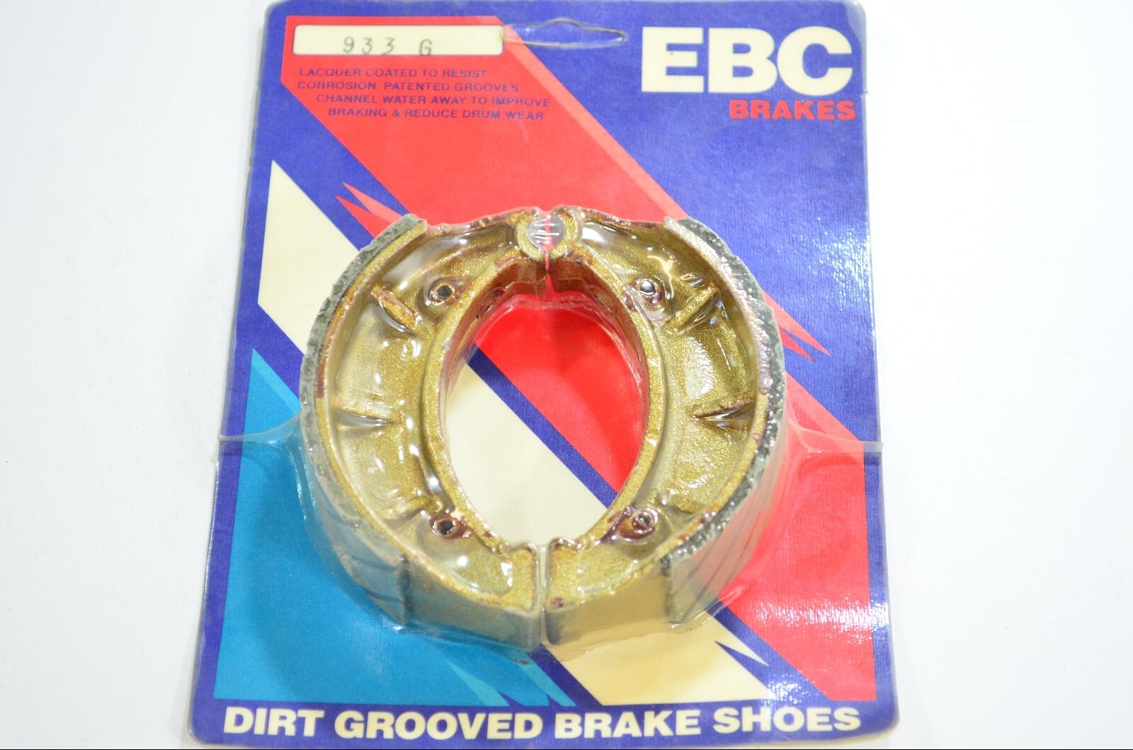 Grooved Brake Shoes - FR or RR For MONTESA Cota 123/290/349 to 1983 & 348 Trial Enduro - Click Image to Close