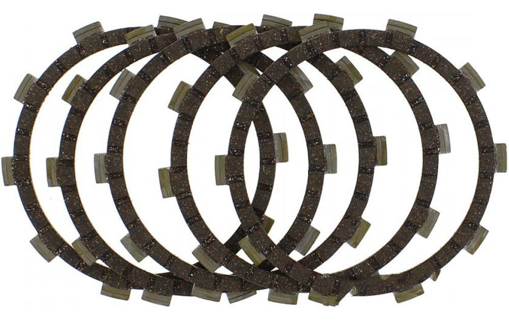 Clutch Friction Kit - Standard Cork Style - Yamaha DT125 XT200 - Click Image to Close