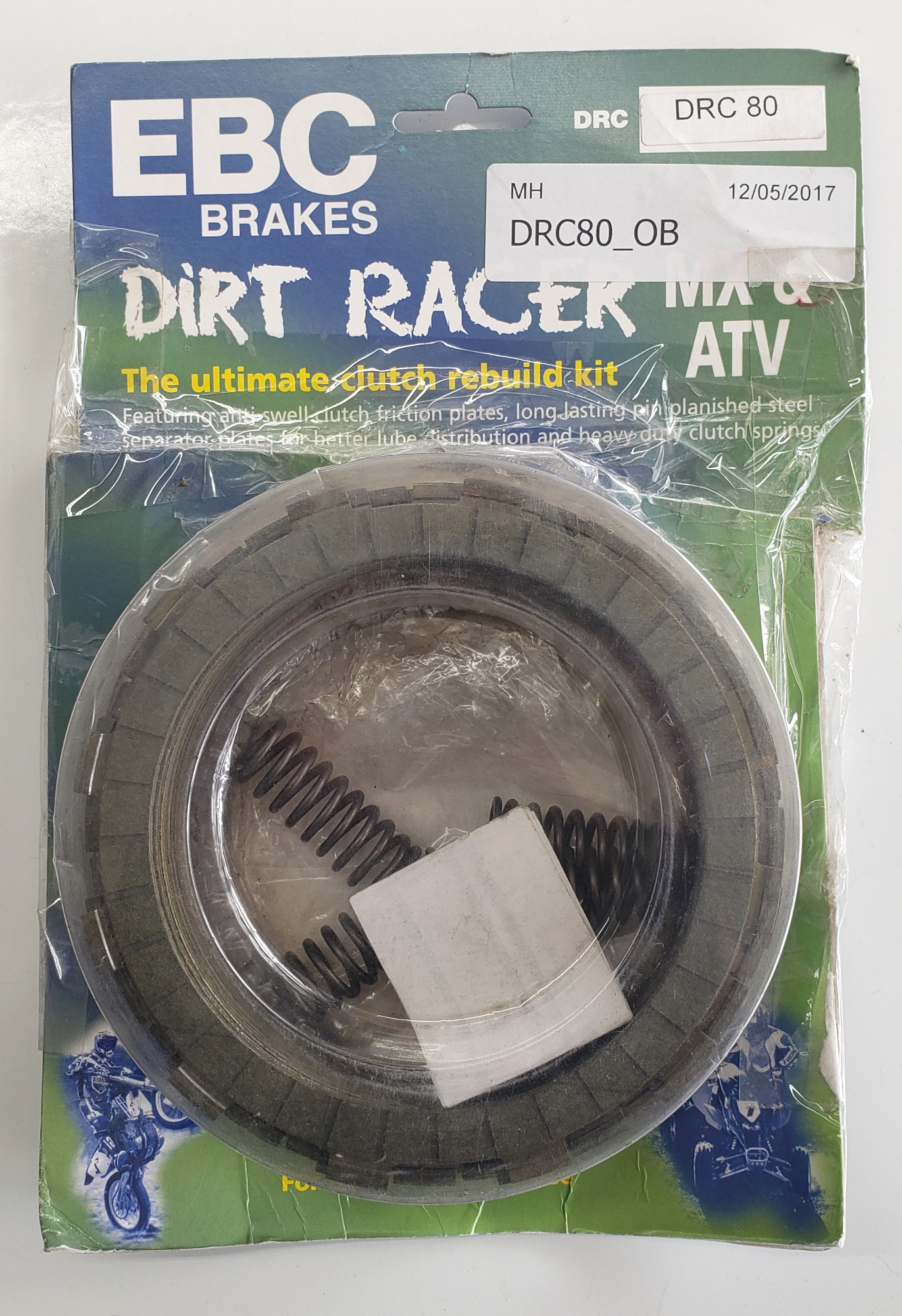 DRC Complete Clutch Kit *Open Box* - For 1996 Suzuki RM250 - Click Image to Close