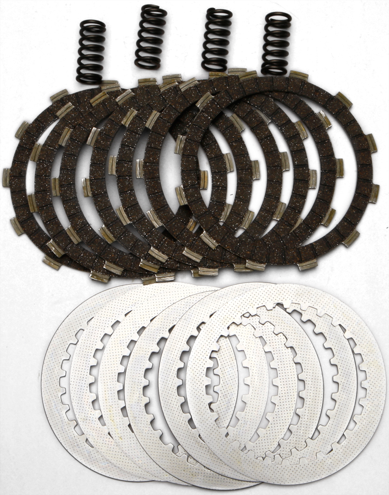 DRC Complete Clutch Kit - Cork CK Plates, Steels, & Springs - For 83-87 Honda XL600R - Click Image to Close