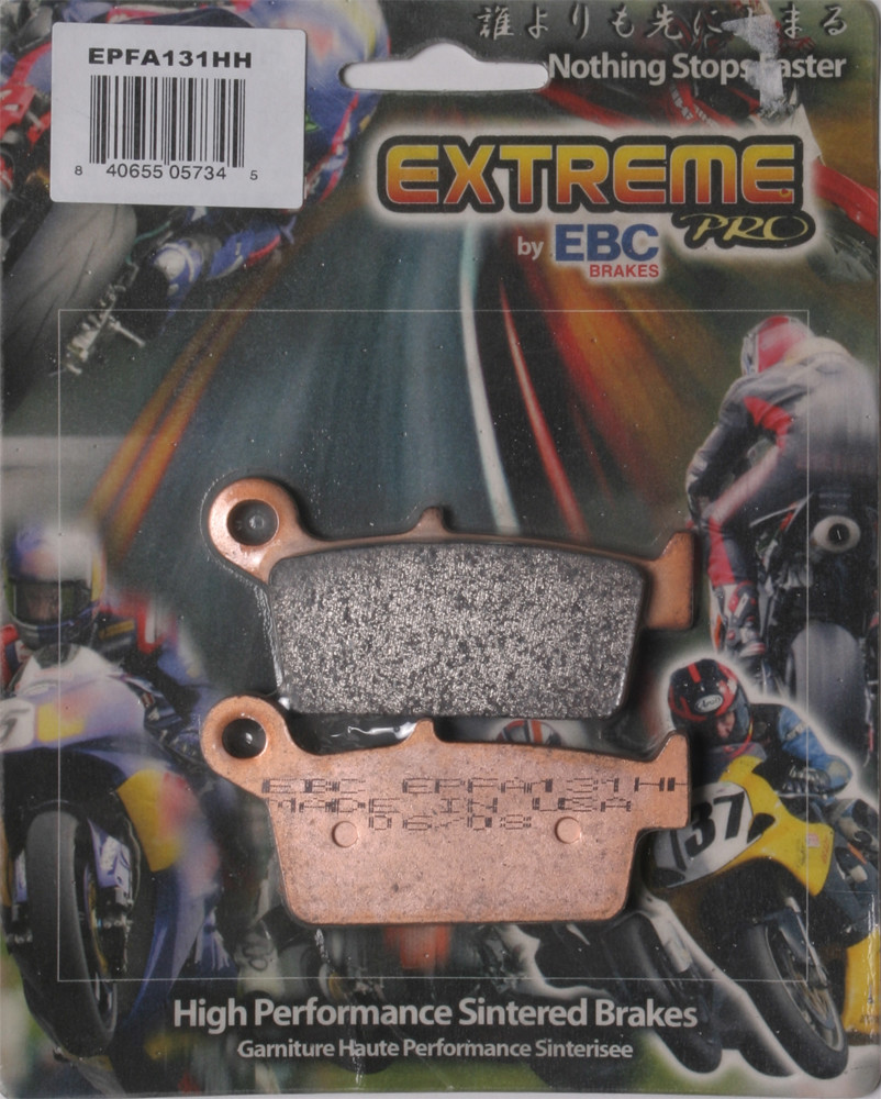 Sintered Track-Day Rear Brake Pads - Click Image to Close