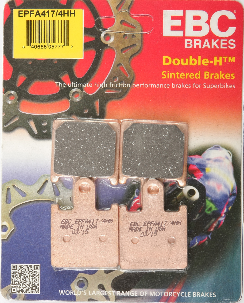 Sintered Extreme Pro Brake Pads - Kawasaki ZX14 ZX6R - Click Image to Close