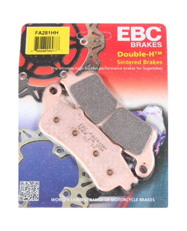 Sintered Double-H Brake Pads - Kawasaki Vulcan S - Click Image to Close