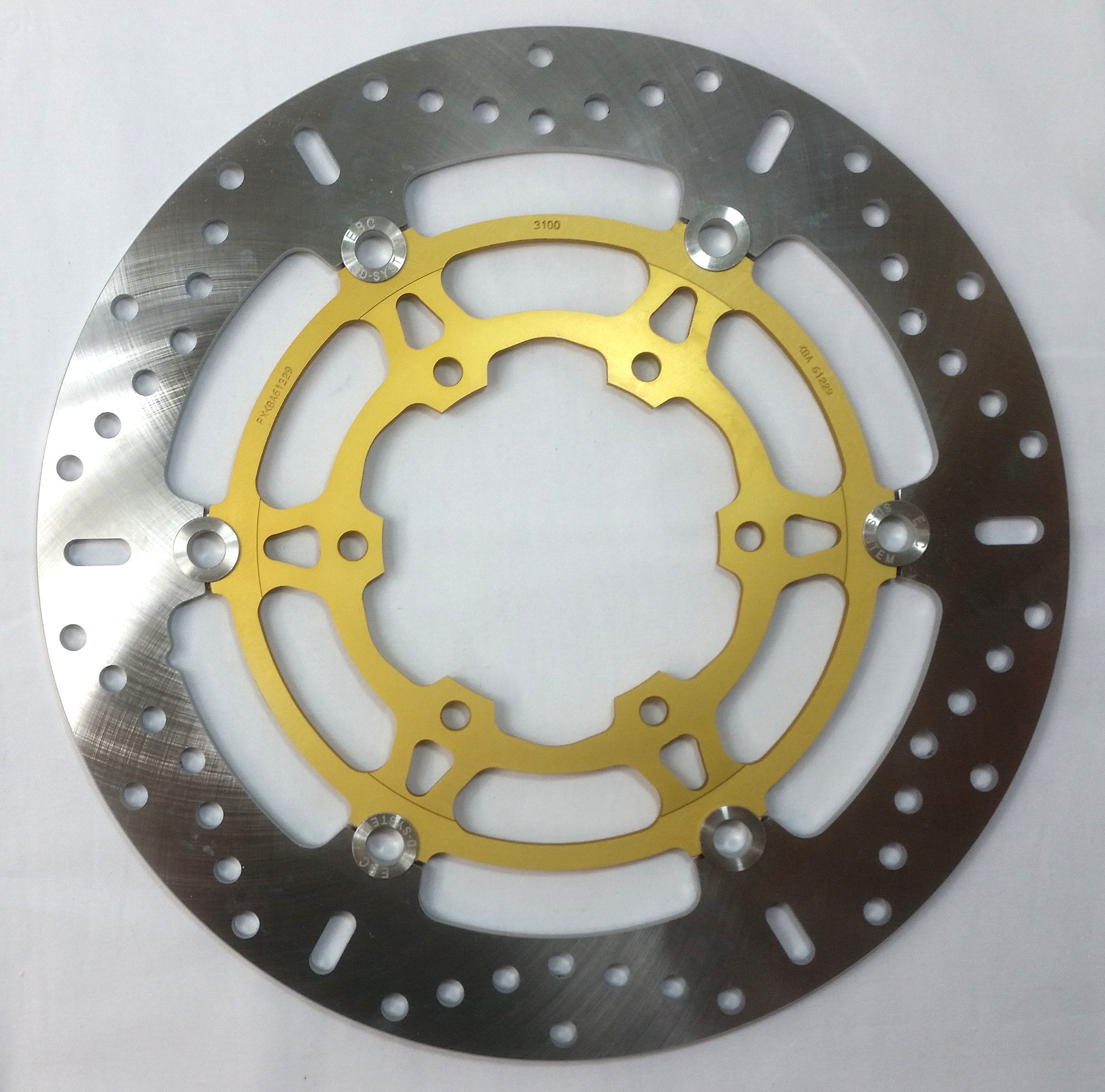 Floating Front Brake Rotor - For 08-18 Suzuki GSXR 600/750/1000 - Click Image to Close