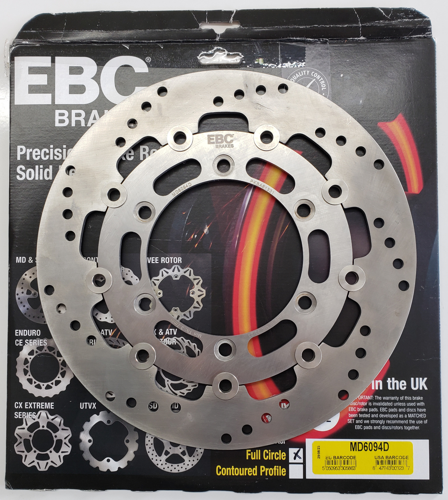 Standard Front Brake Rotor *SD* - For Suzuki DR650 - Click Image to Close