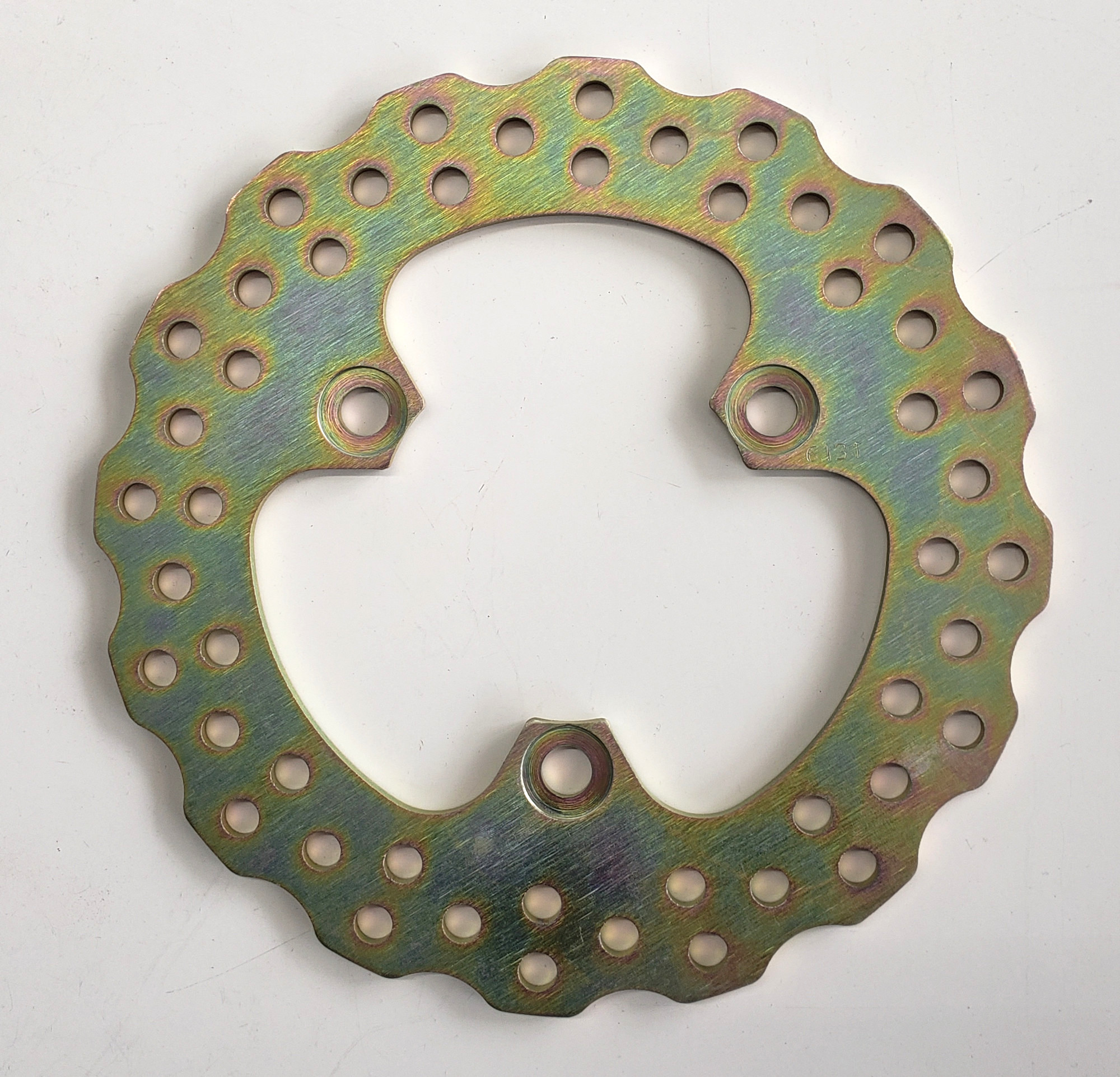 Contour Brake Rotor *Open Box* - For 89-04 Kawasaki KLF KVF 300 400 - Click Image to Close