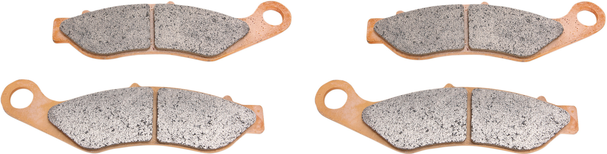 Sintered Double-H Brake Pads Front Set - Harley 3-wheelers - Click Image to Close