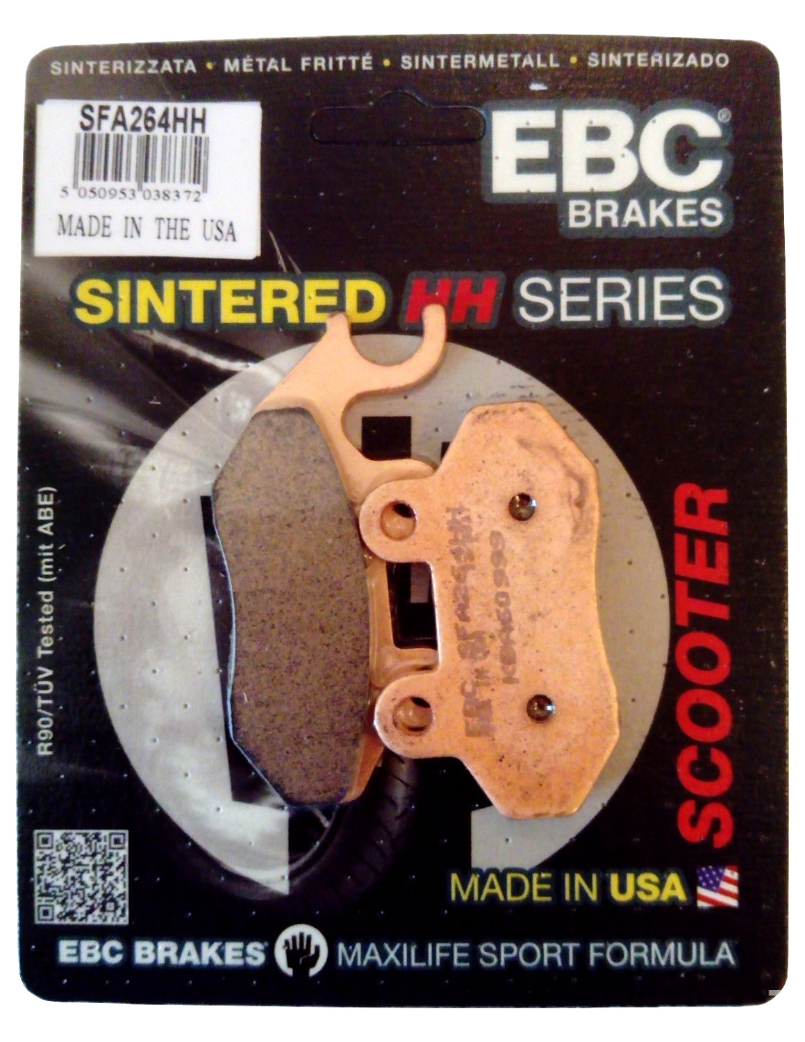 Sintered Double-H Brake Pads - UM Zero - Click Image to Close