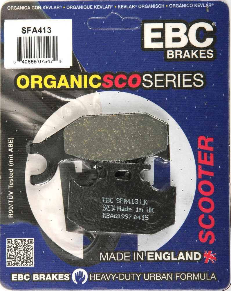 Standard Organic Brake Pads - For 14-16 Suzuki UH200 Burgman - Click Image to Close