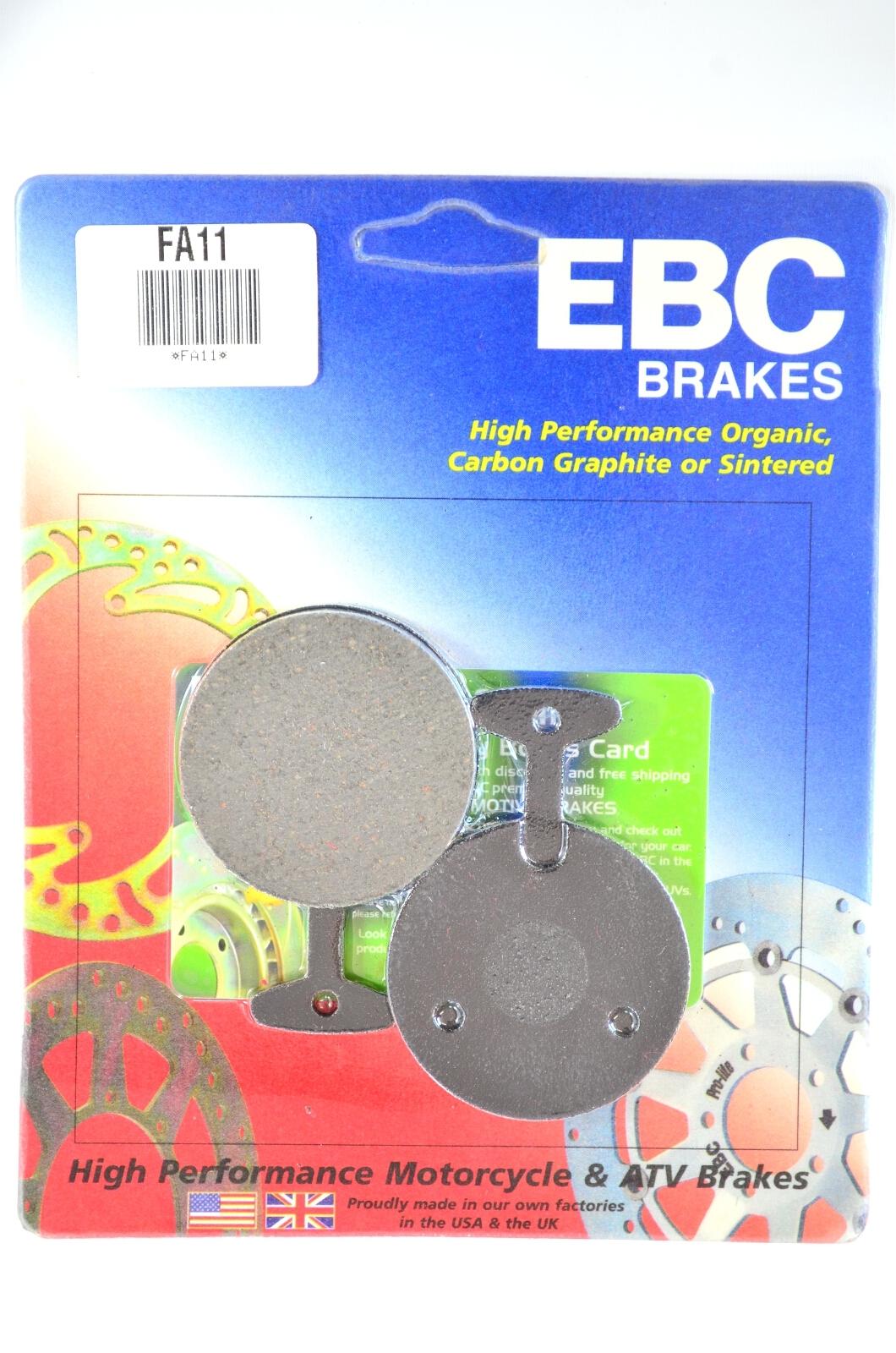 Standard Organic Brake Pads - Click Image to Close