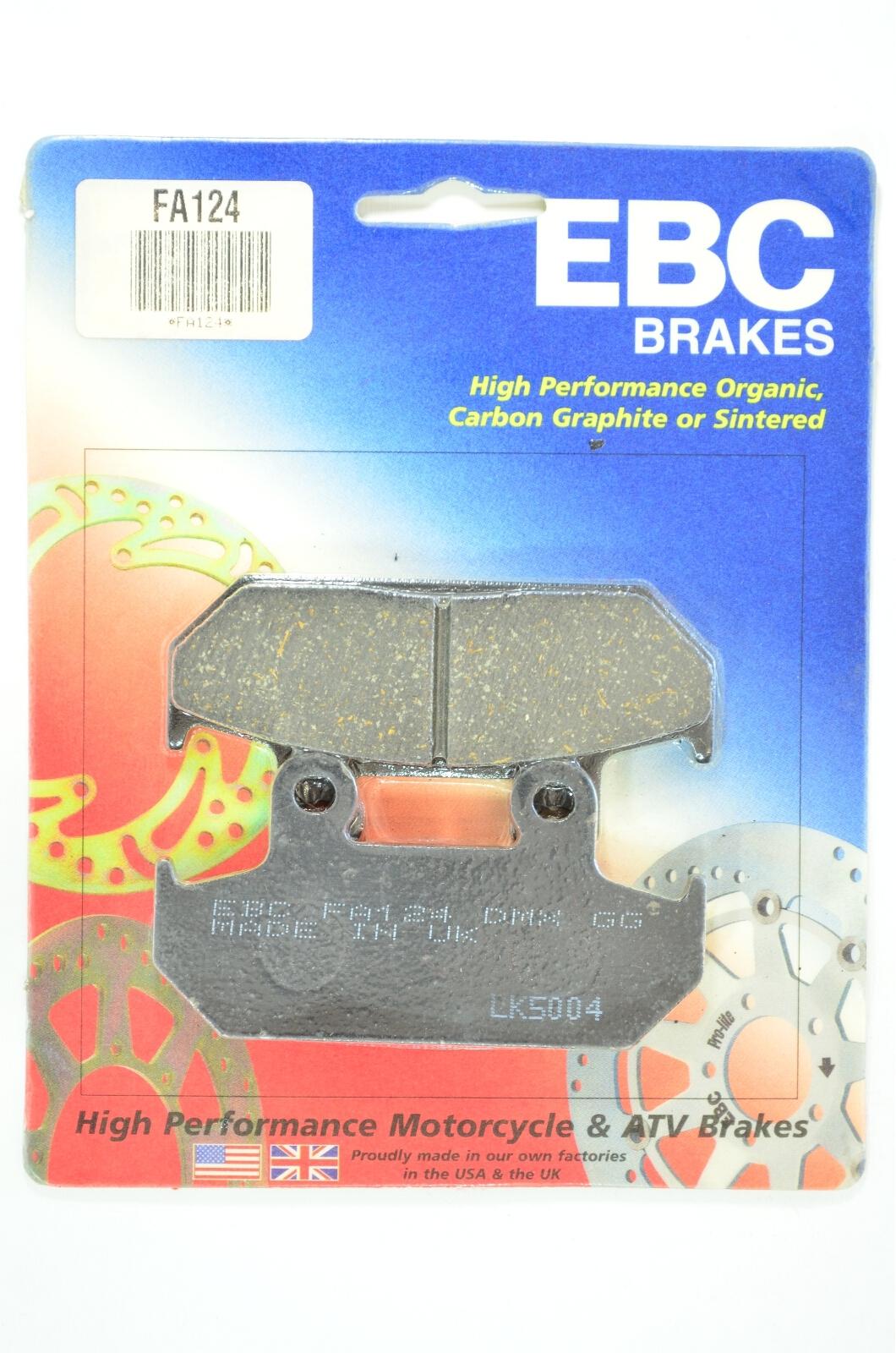 Front Organic Brake Pads - For 87-88 Honda CBR1000F & For 86-87 VFR700F - Click Image to Close