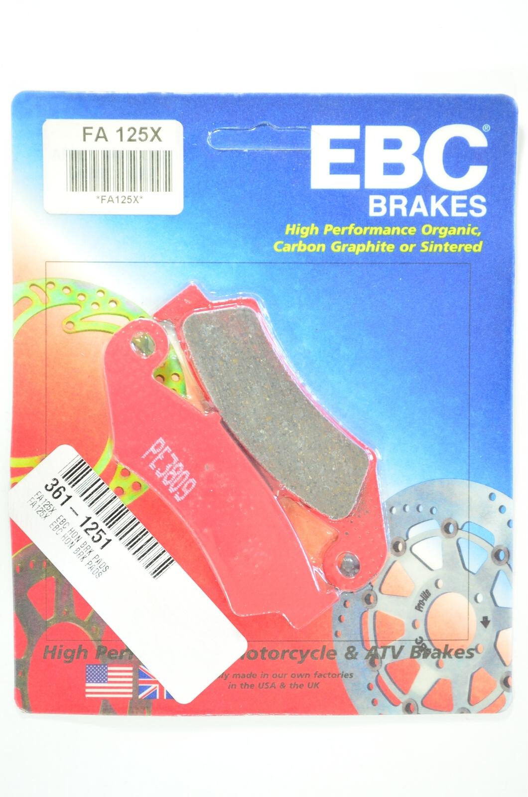 Standard Organic Brake Pads - Click Image to Close