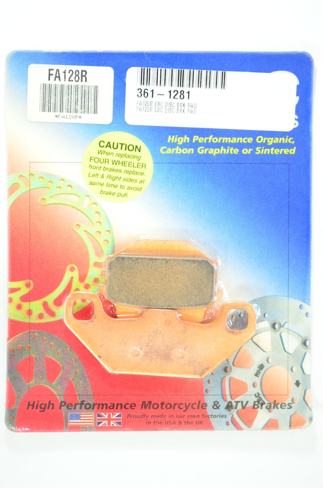 Long Life Sintered Brake Pads - Click Image to Close