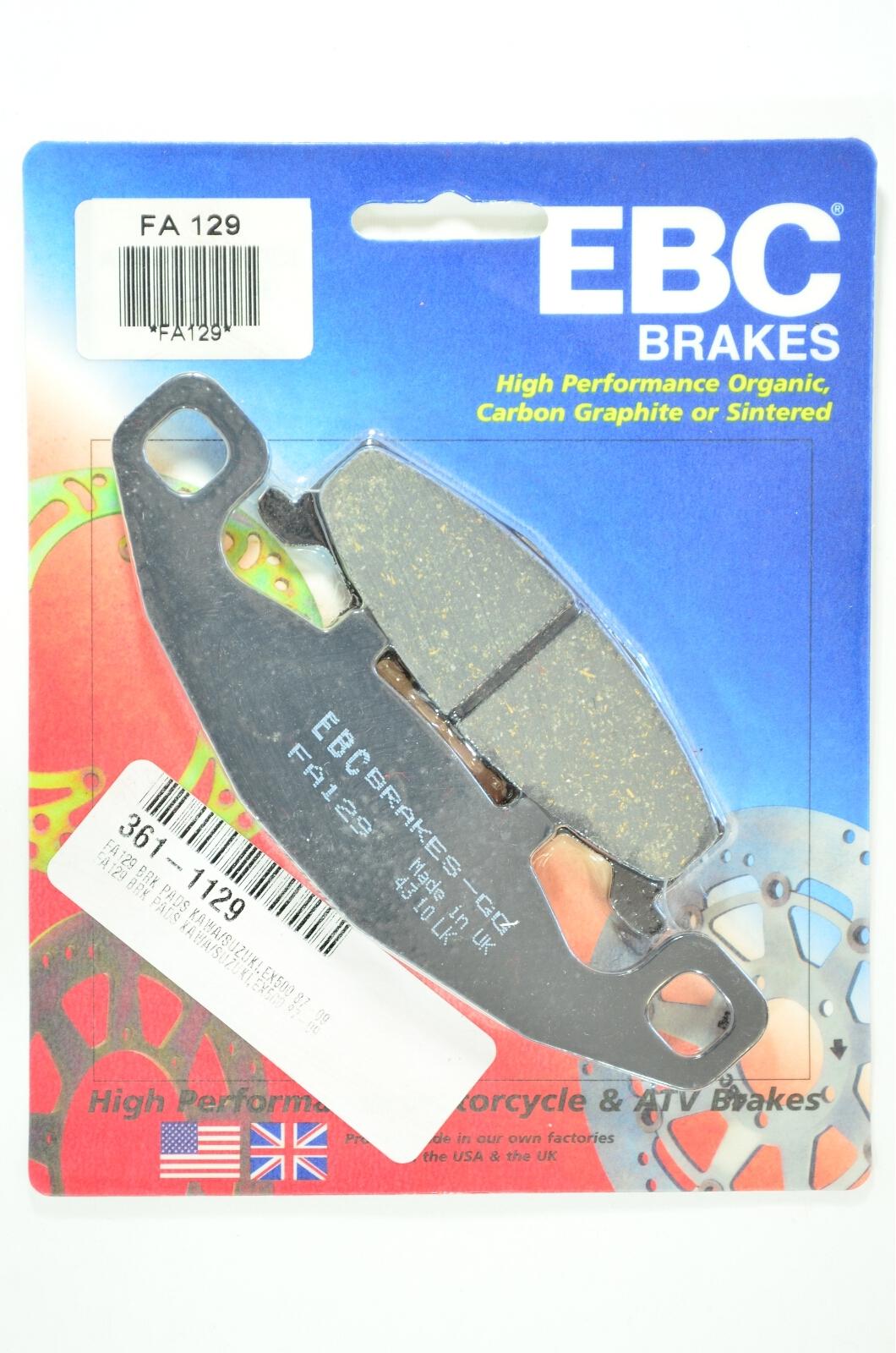 Standard Organic Brake Pads - Click Image to Close