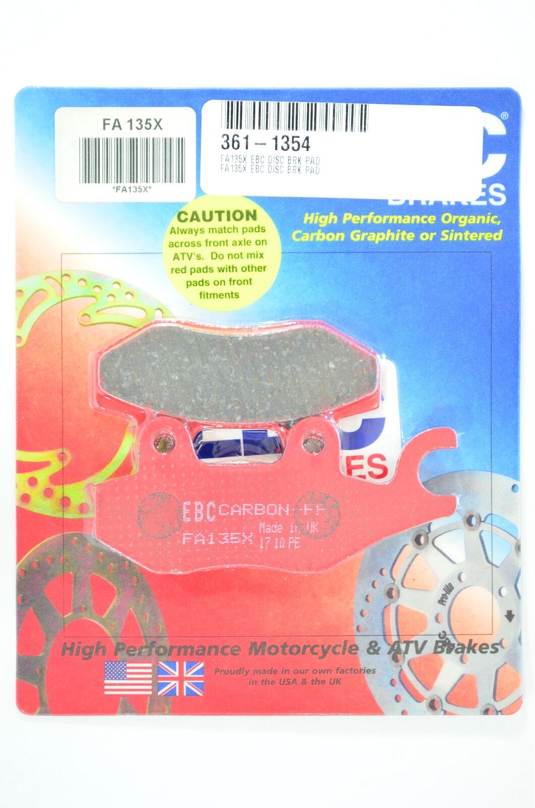 Standard Organic Brake Pads - Click Image to Close