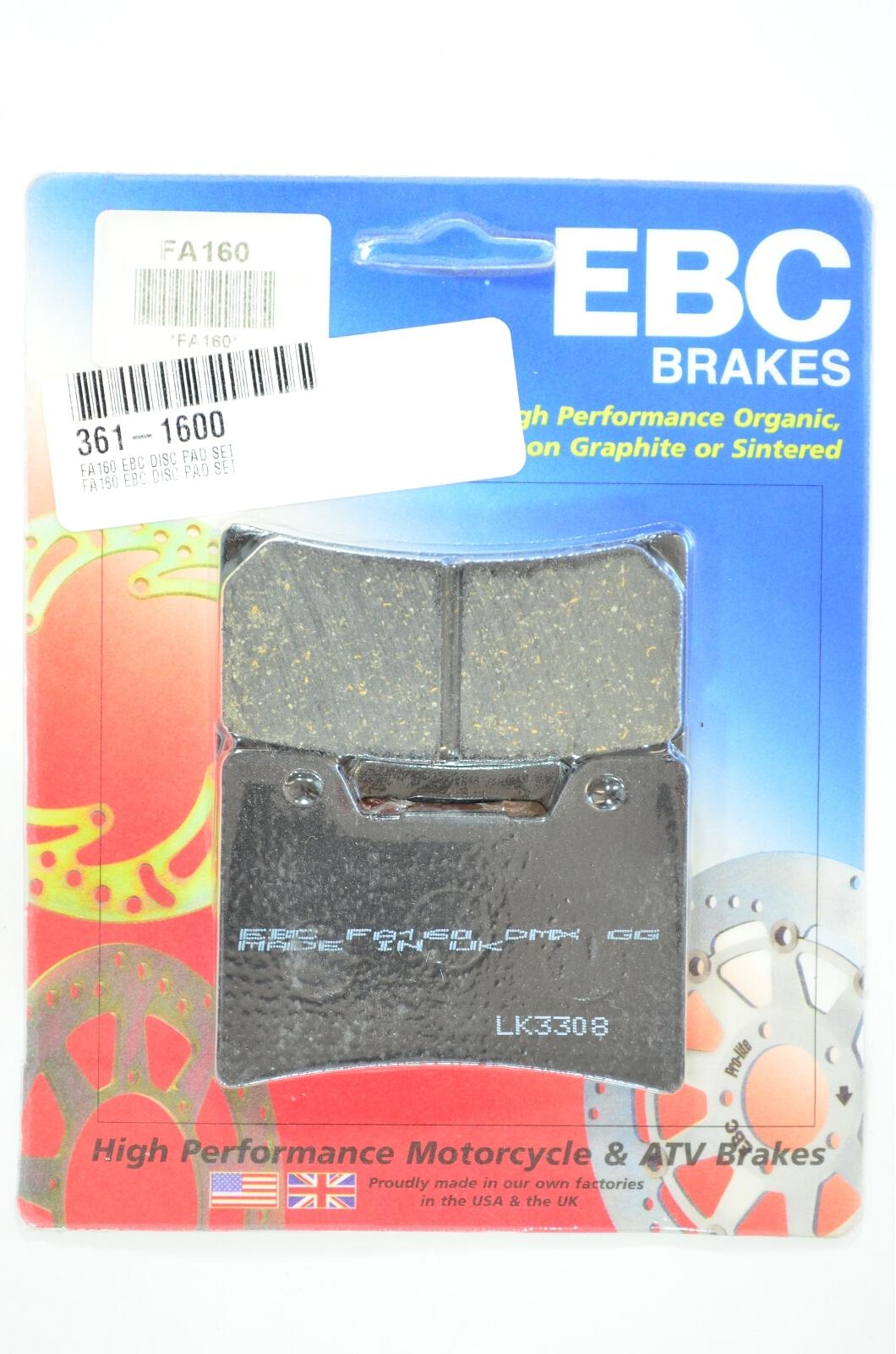 Standard Organic Brake Pads - Click Image to Close