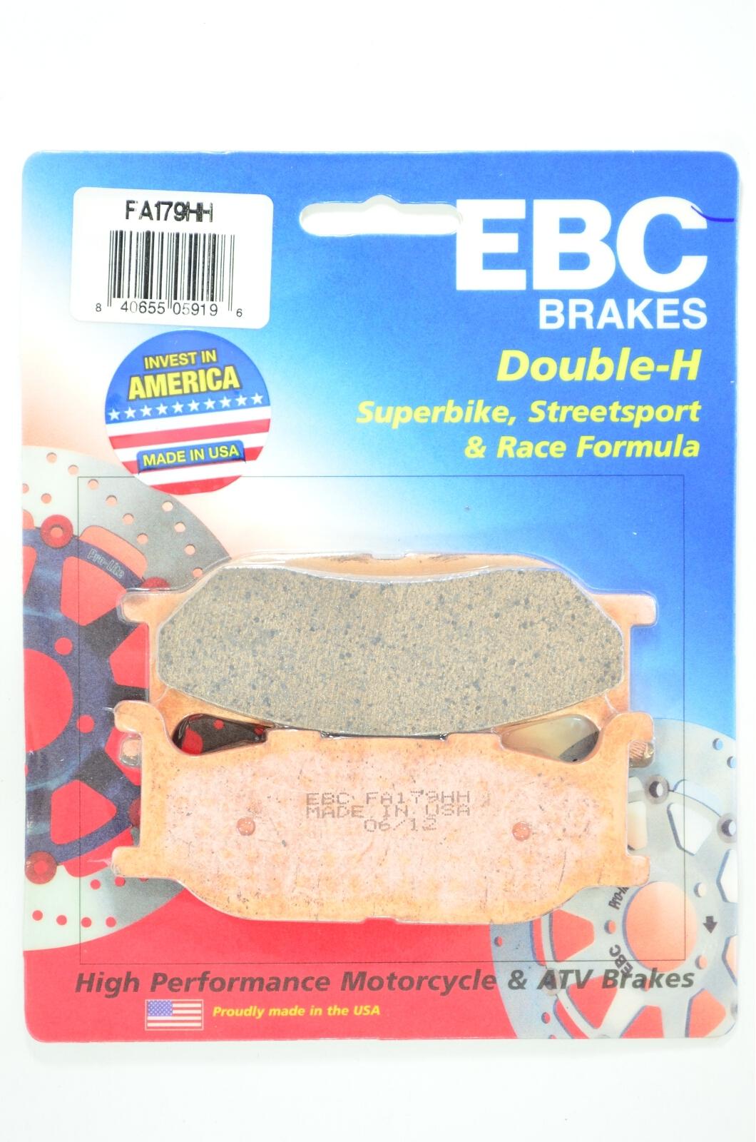 Sintered Double-H Front Brake Pads - Yamaha - Click Image to Close