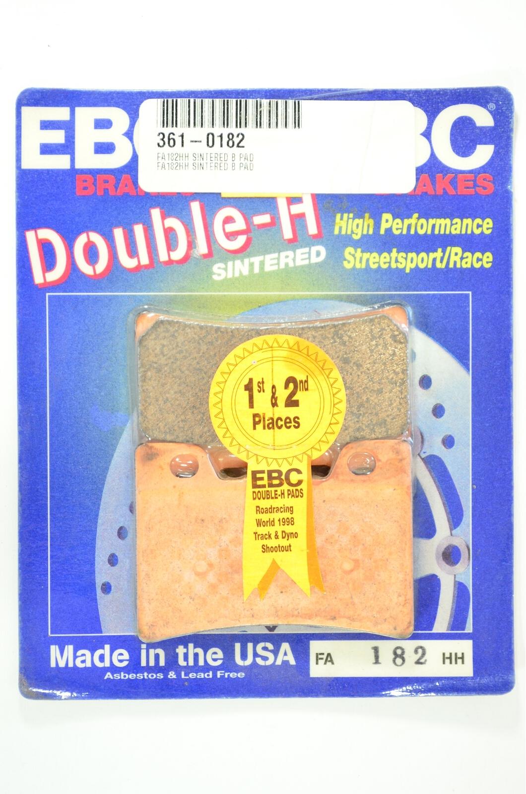 Sintered Double-H Front Brake Pads - For 92-93 Yamaha FZR1000 - Click Image to Close