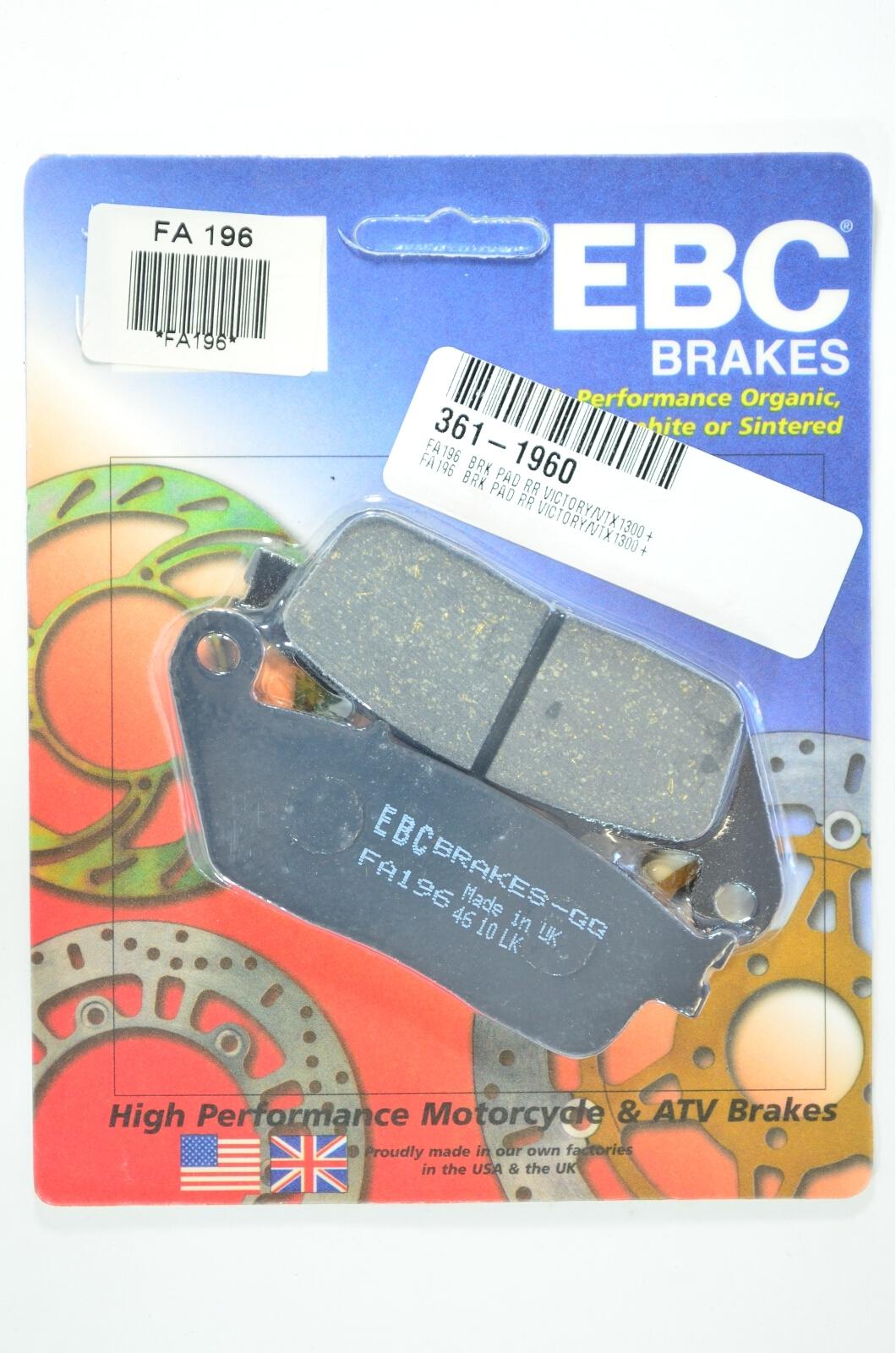 Standard Organic Brake Pads - Click Image to Close