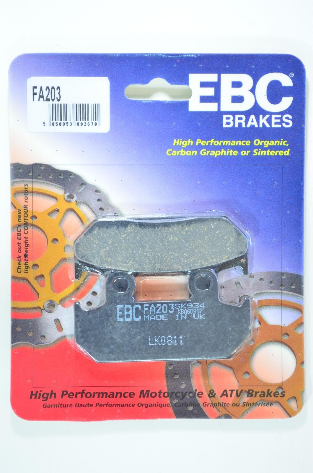 Standard Organic Brake Pads - Click Image to Close