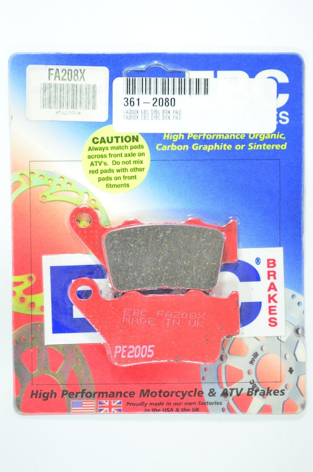 Standard Organic Brake Pads - Click Image to Close