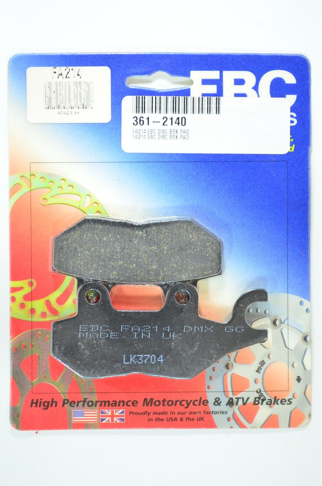 Standard Organic Brake Pads - Click Image to Close