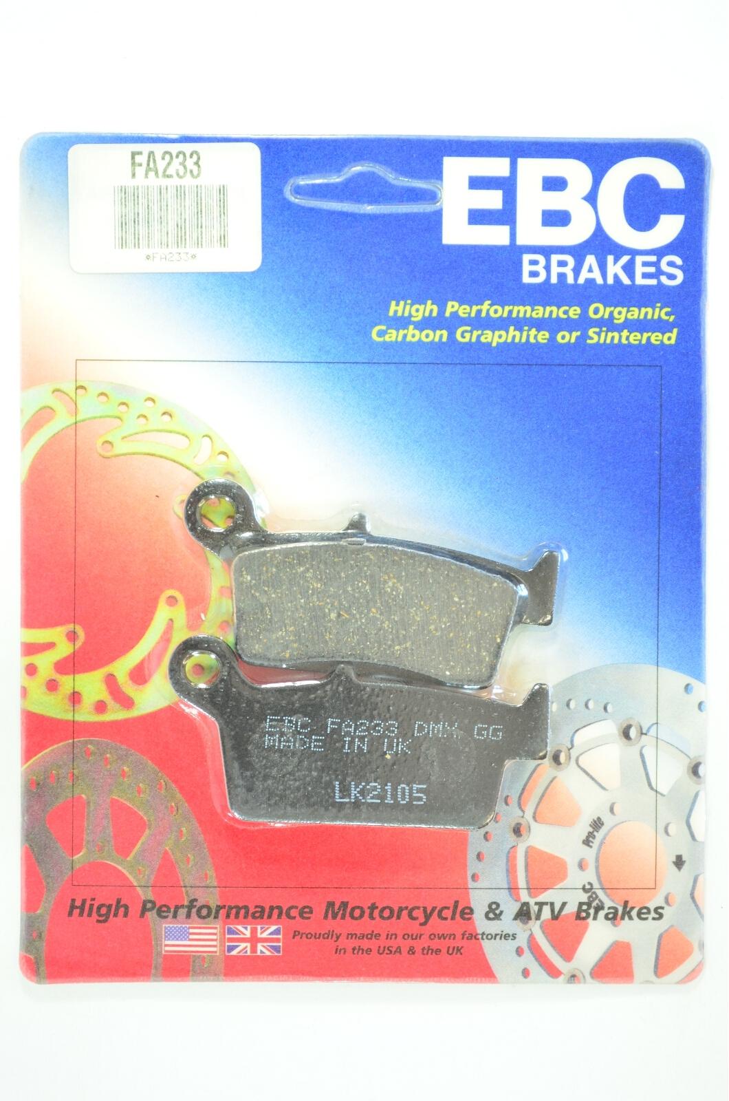 Standard Organic Brake Pads - Click Image to Close