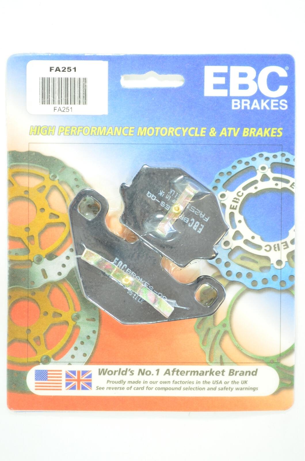 Standard Organic Brake Pads - Click Image to Close