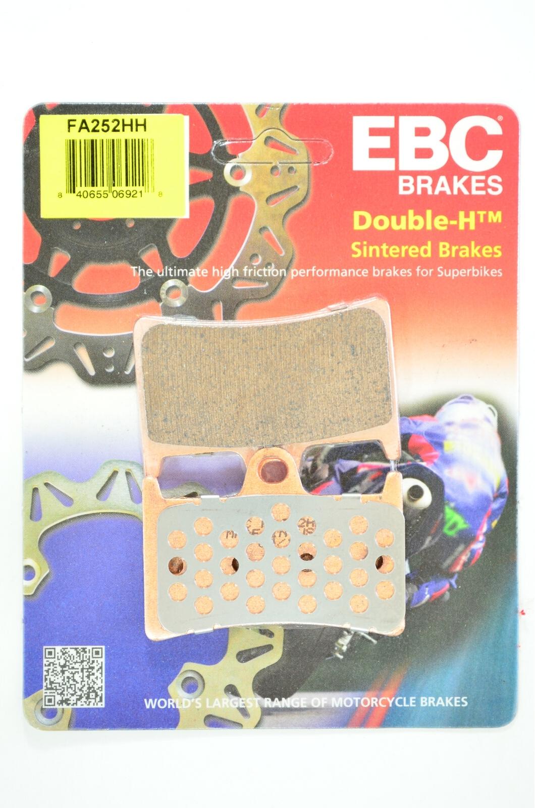 Sintered Double-H Front Brake Pads - Yamaha - Click Image to Close