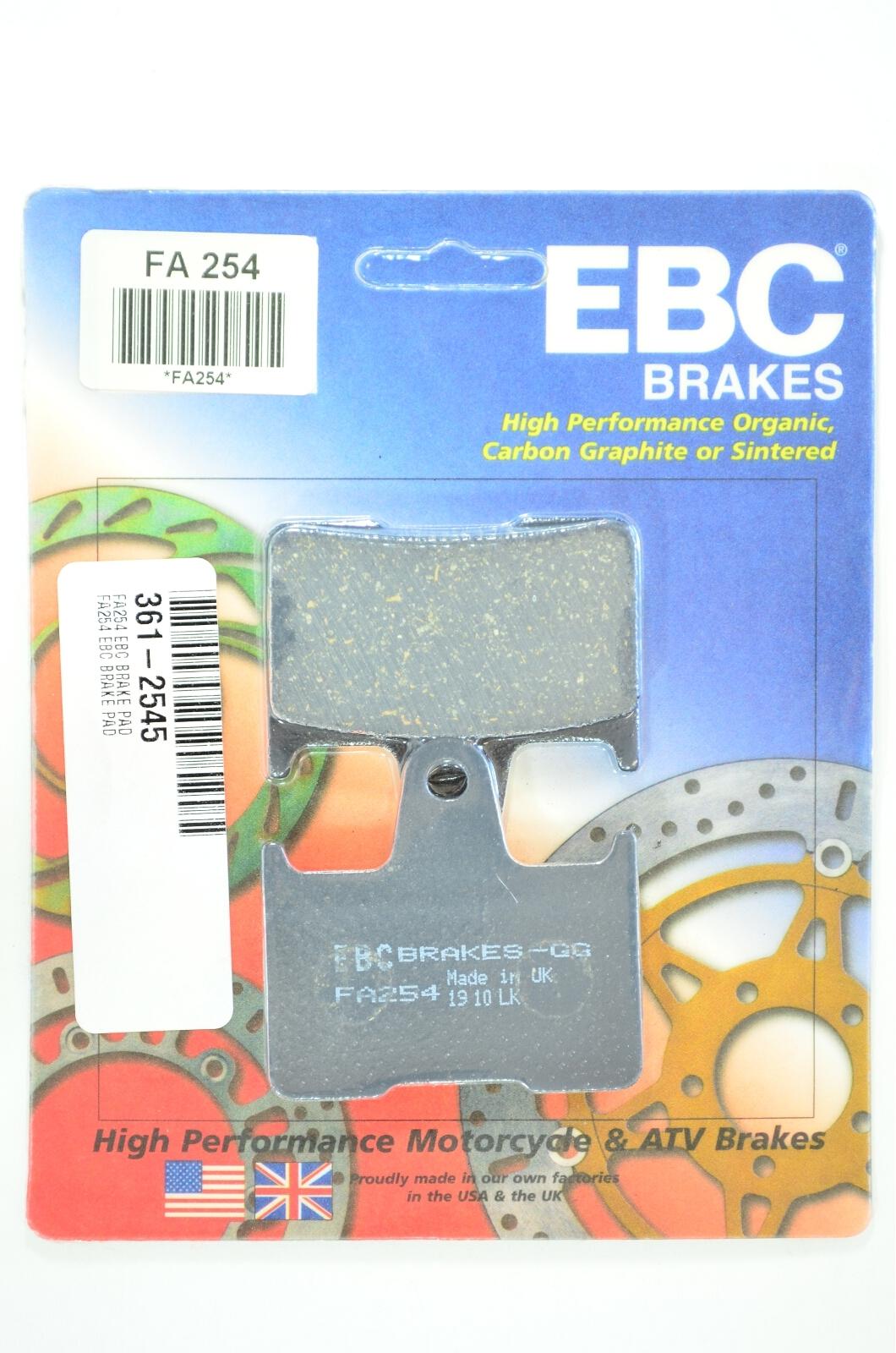 Rear Organic Brake Pads - Click Image to Close