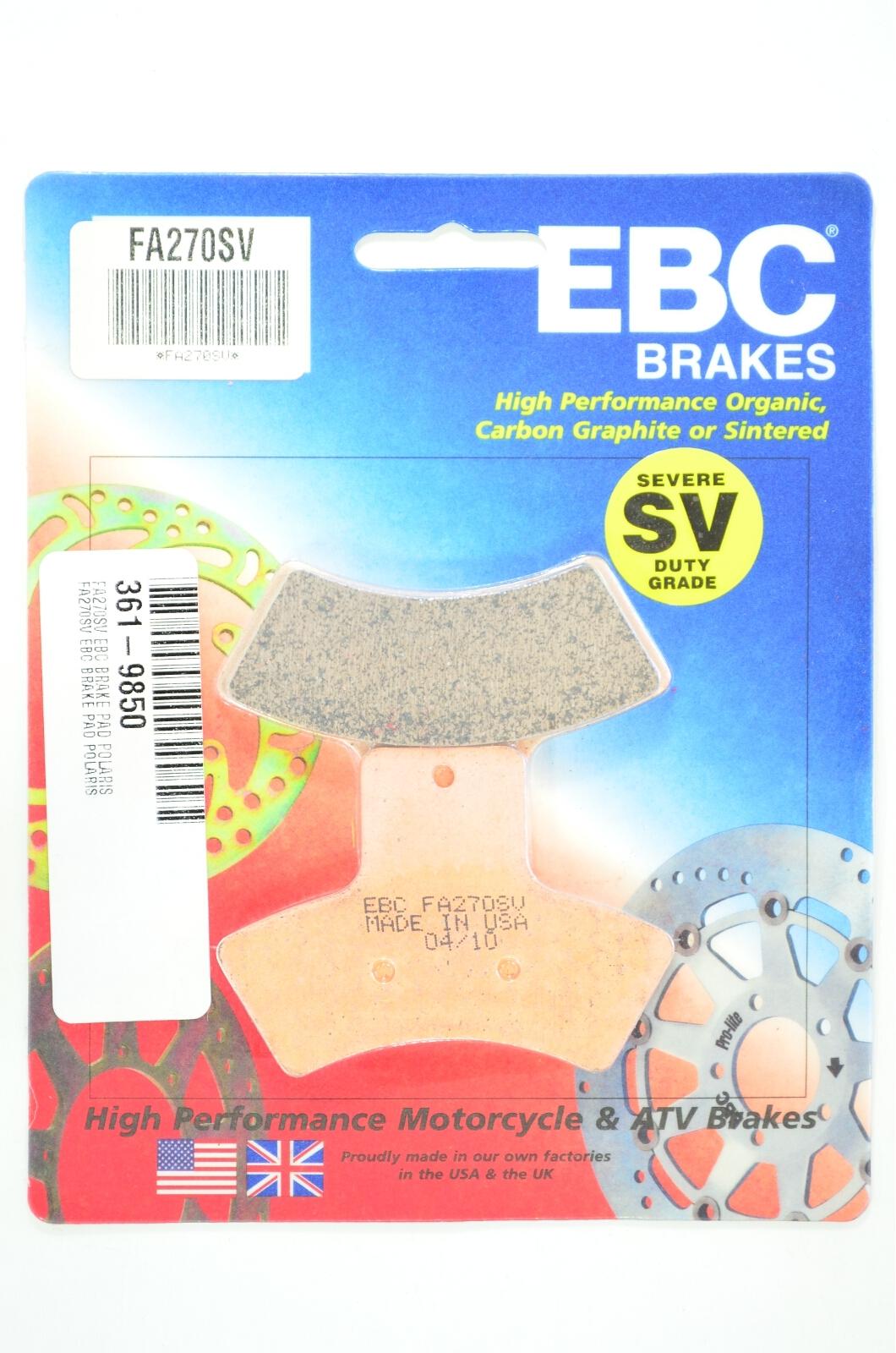 Severe Duty Brake Pads - Click Image to Close