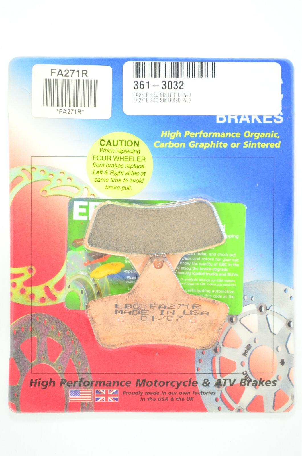 Long Life Sintered Brake Pads - Click Image to Close