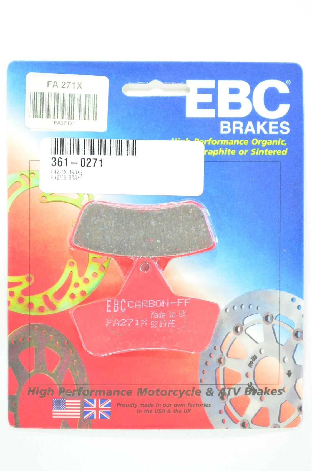 Standard Organic Brake Pads - Click Image to Close