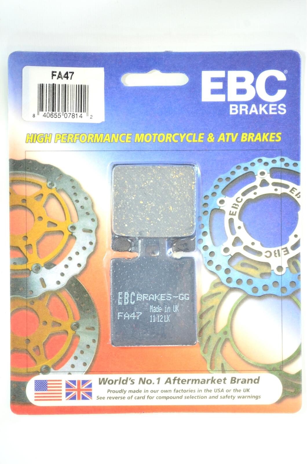 Standard Organic Brake Pads - Click Image to Close