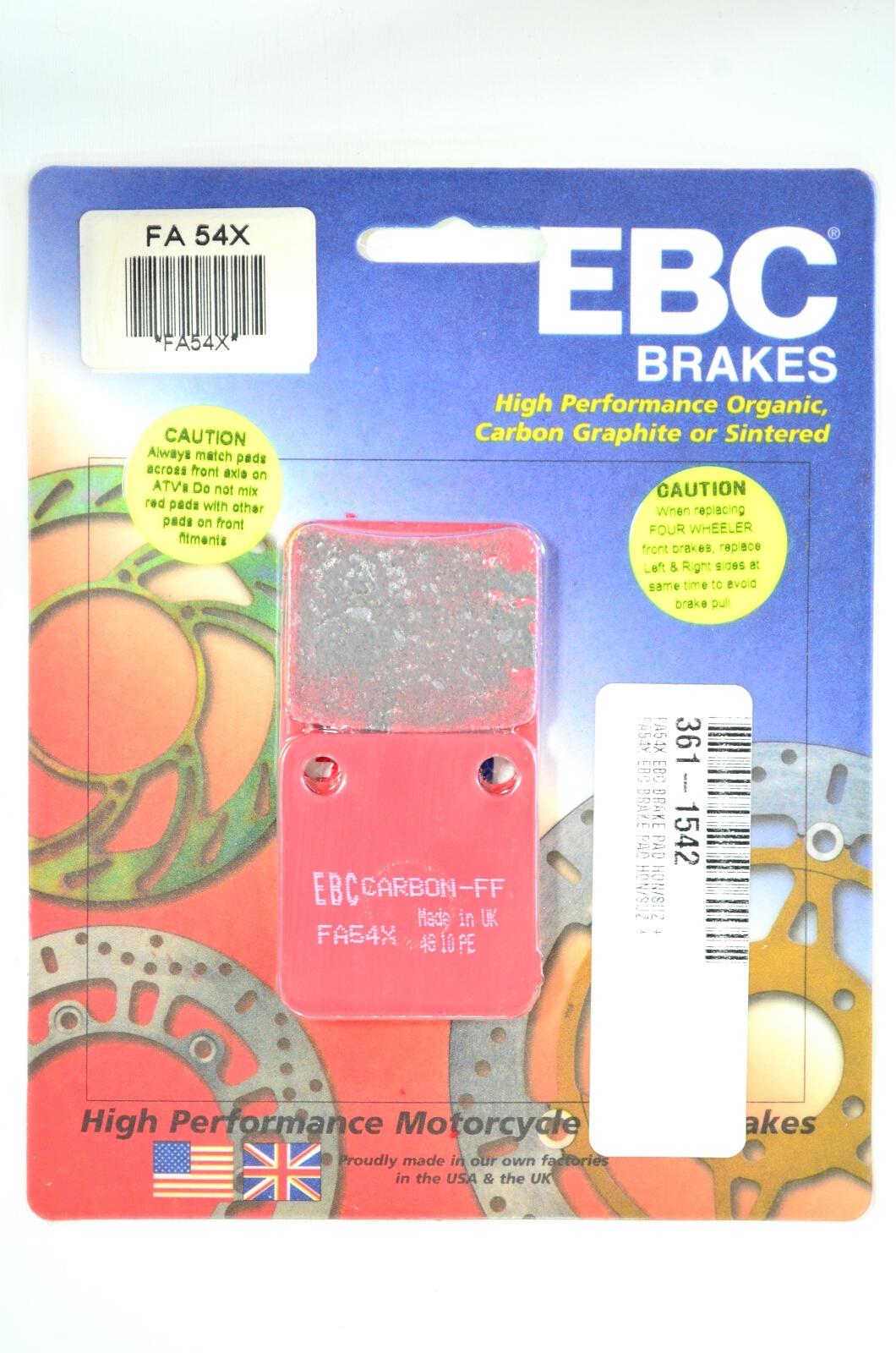 Standard Organic Brake Pads - Click Image to Close