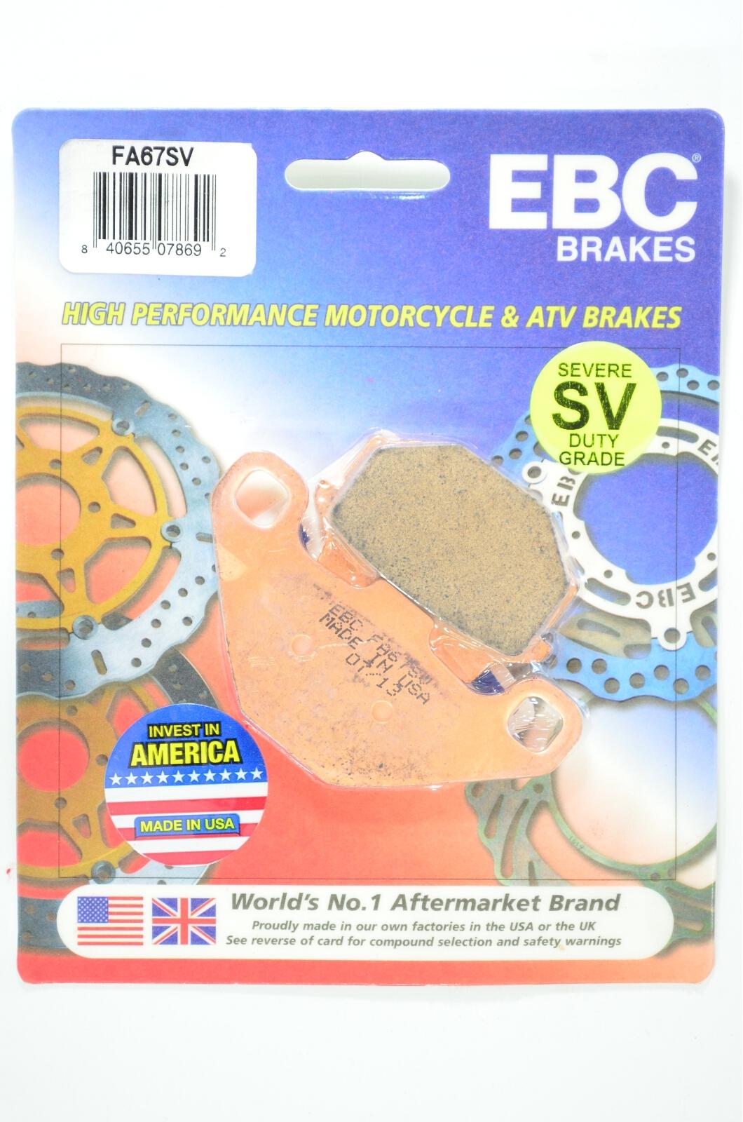 Severe Duty Brake Pads - Click Image to Close