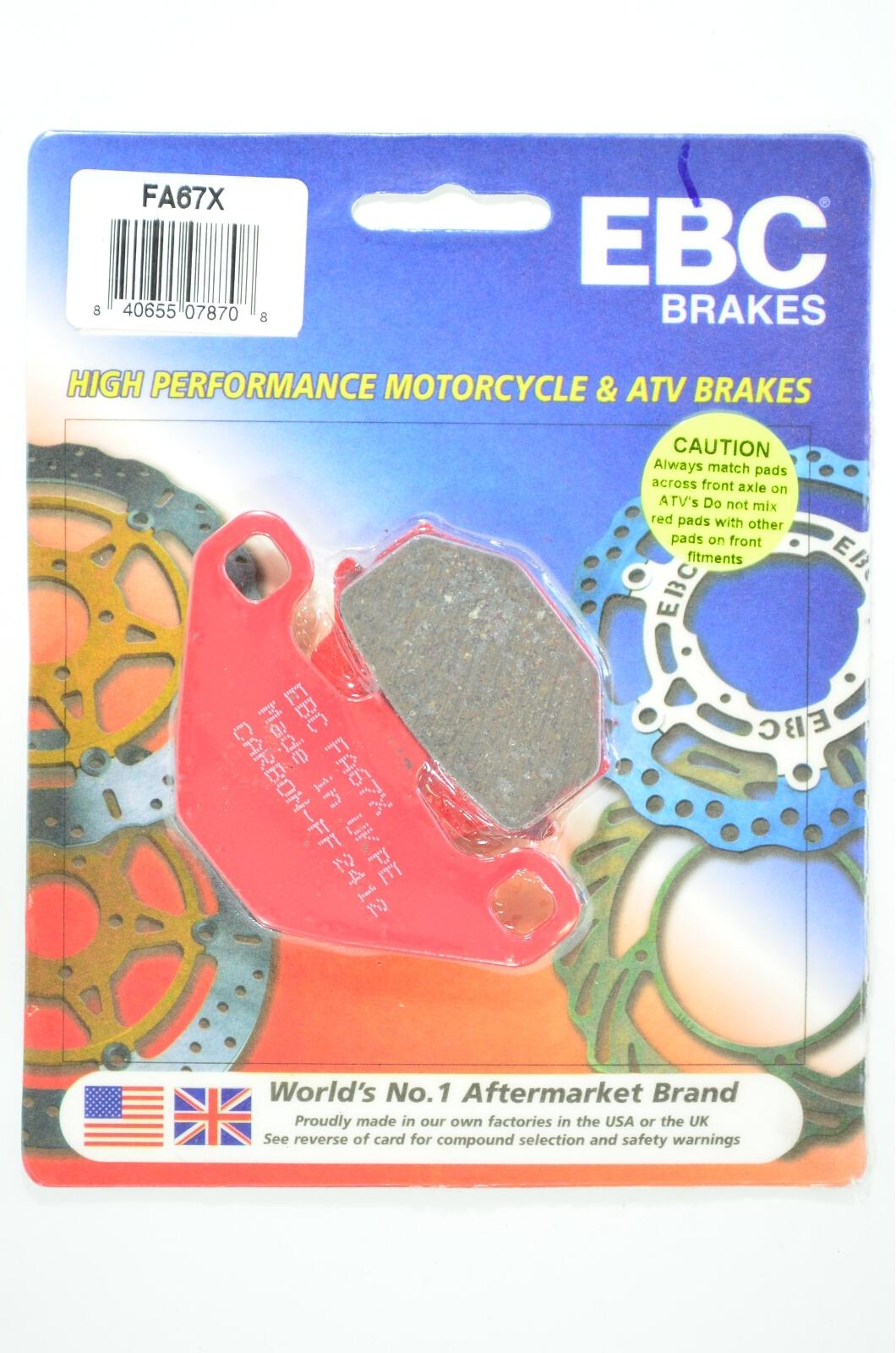 Standard Organic Brake Pads - Click Image to Close