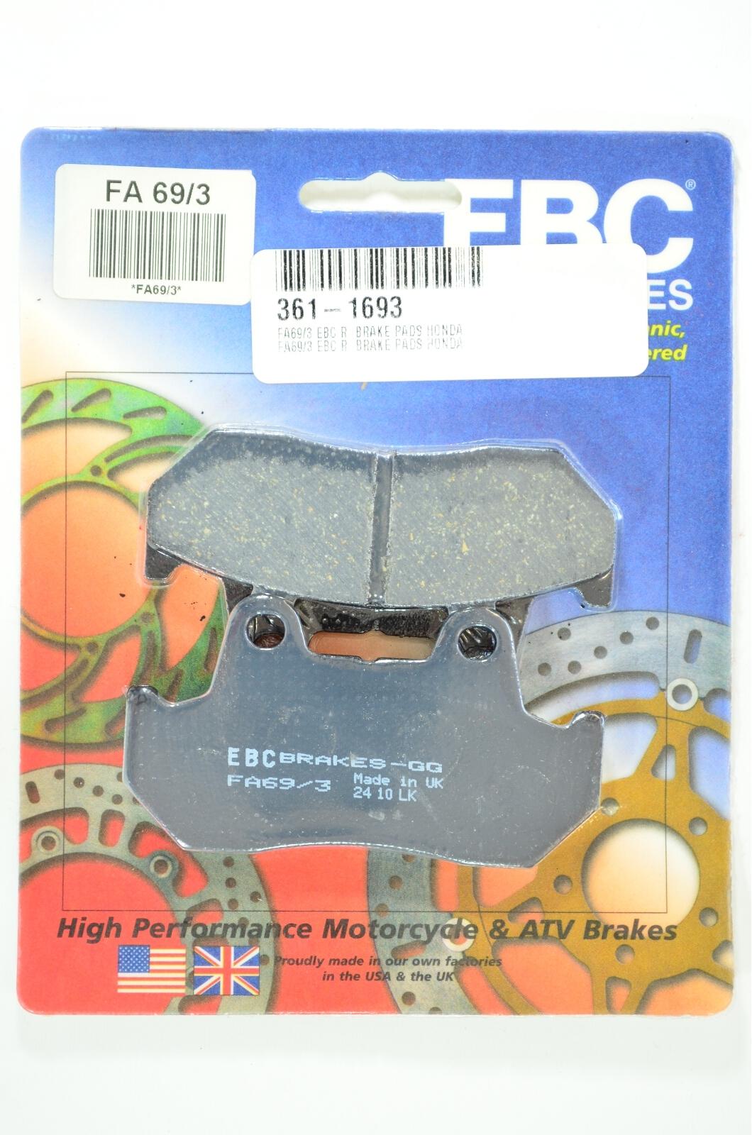 Standard Organic Brake Pads - Click Image to Close