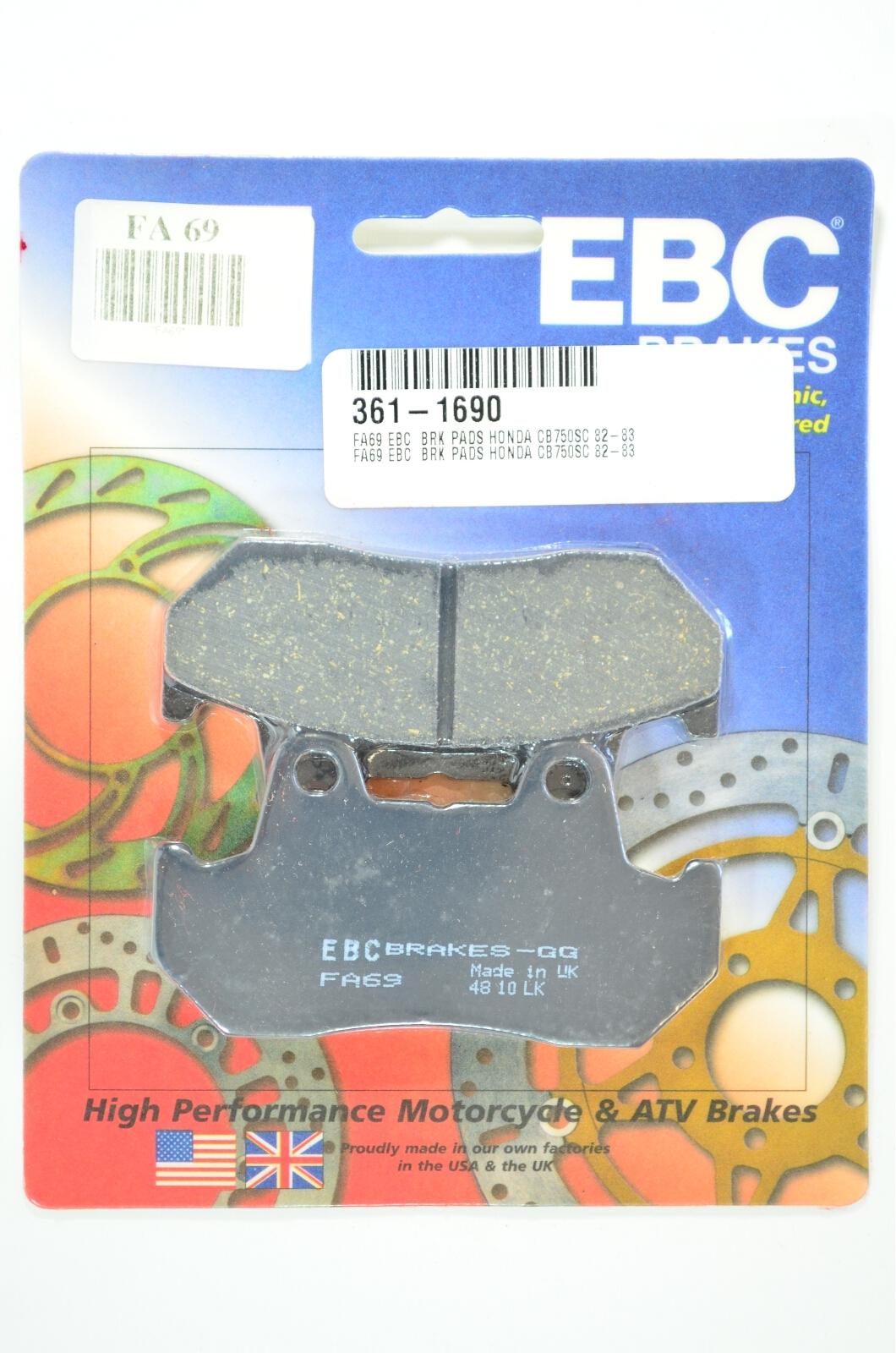 Standard Organic Brake Pads - Click Image to Close